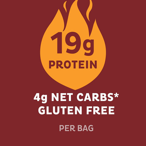 Quest Nutrition BBQ OG Protein Chips, 19g Protein, 1.1 oz Bags, 12 Count | 4g Net Carbs, Gluten Free, High Quality Protein, Baked Crunch, Bold Smoky-Sweet BBQ Flavor, Individually Wrapped 1.1oz Bags