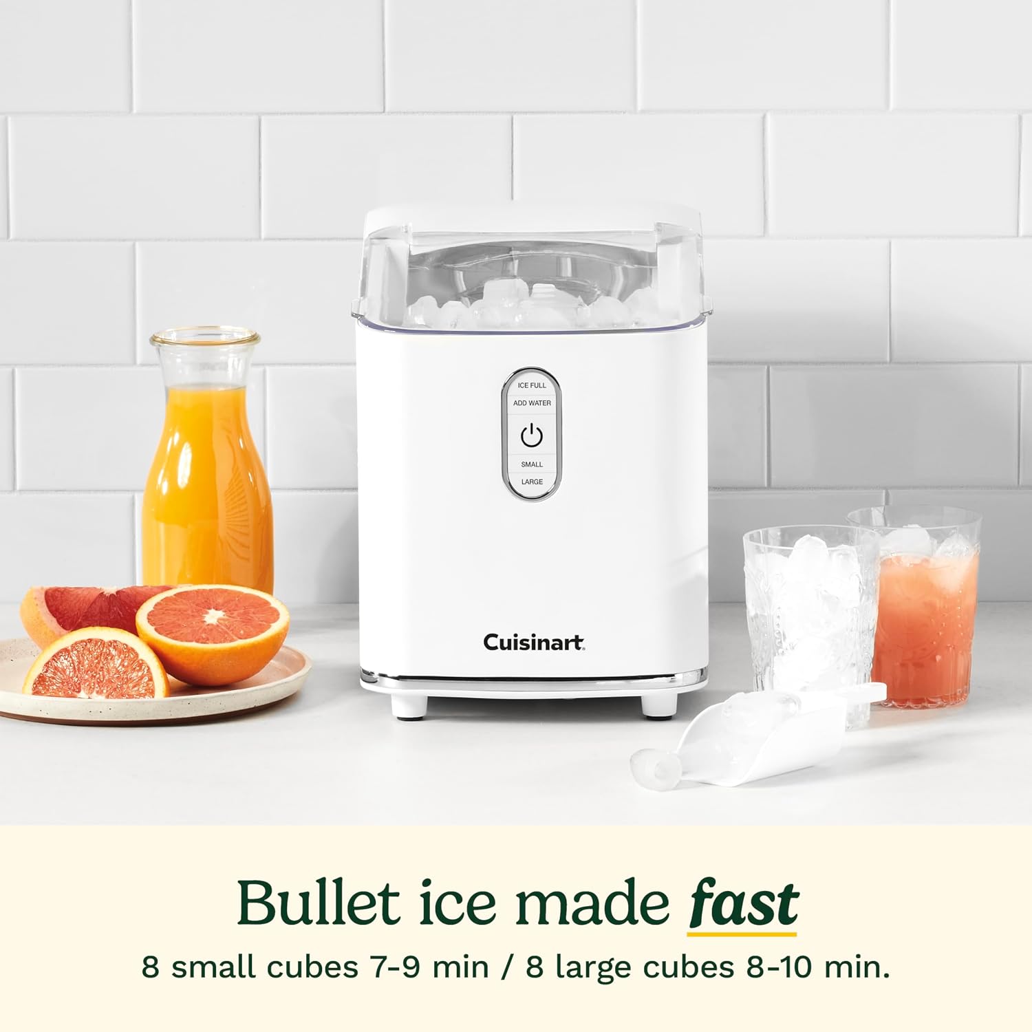 Cuisinart Compact Bullet Ice Cube Maker, IMC-2