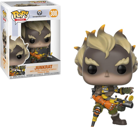 Funko Pop Games: Overwatch-Junkrat, Multicolor
