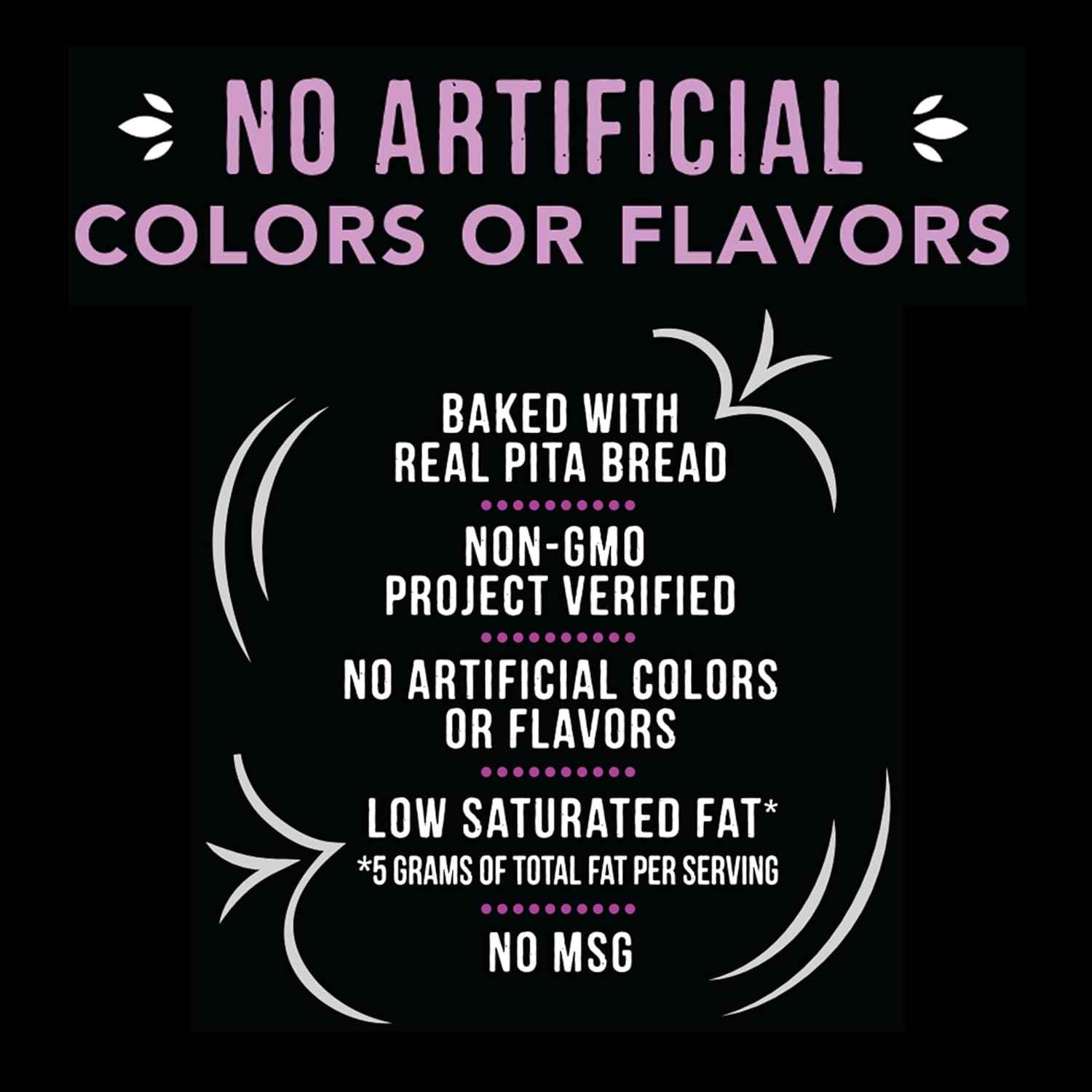 Stacy’s Pita Chips, Cinnamon Sugar, No Artificial Colors or Flavors, 1.5 oz (Pack of 24)
