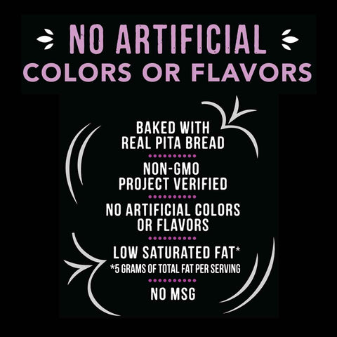 Stacy’s Pita Chips, Cinnamon Sugar, No Artificial Colors or Flavors, 1.5 oz (Pack of 24)
