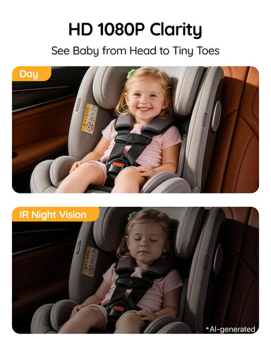 Babyvue USB Baby Car Camera Backseat Monitor