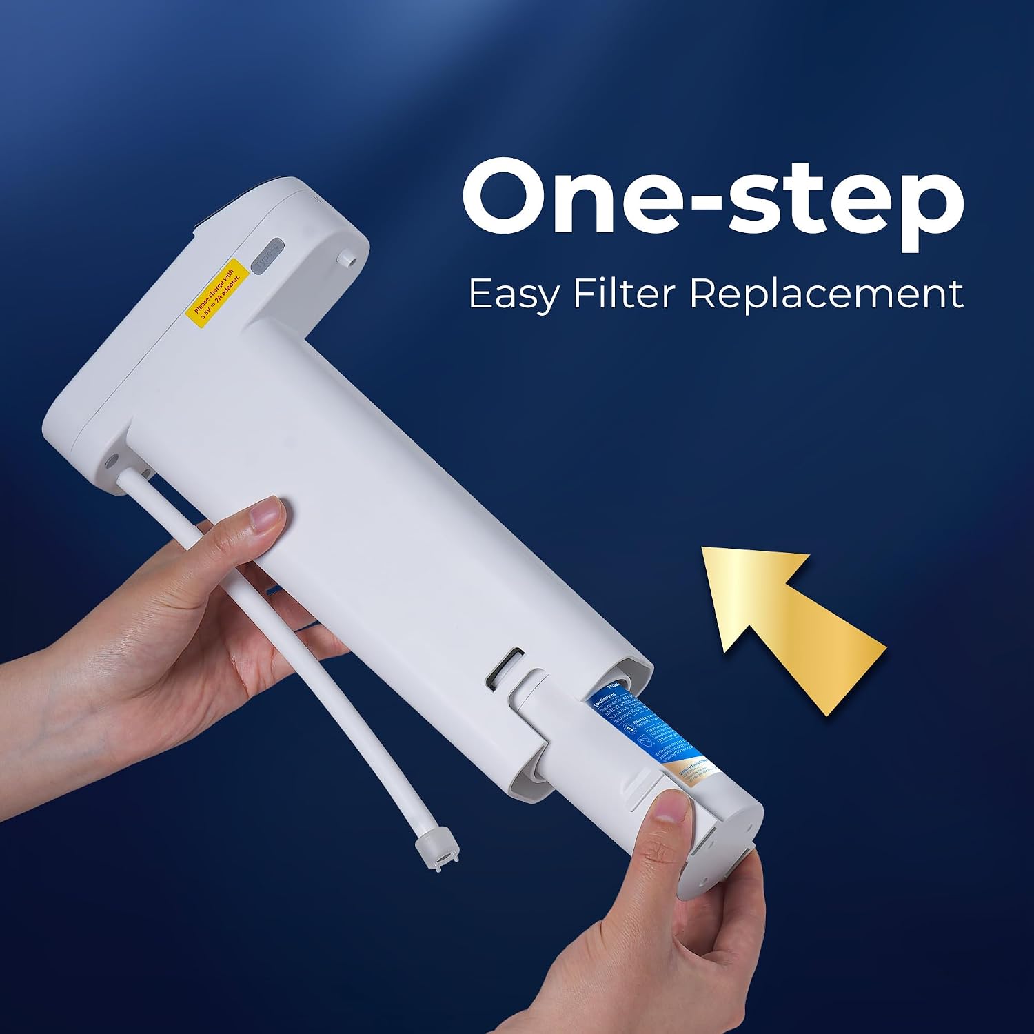 Waterdrop EDF Water Filter Replacement for Waterdrop ED01/ED02/ED04, 2 Pack