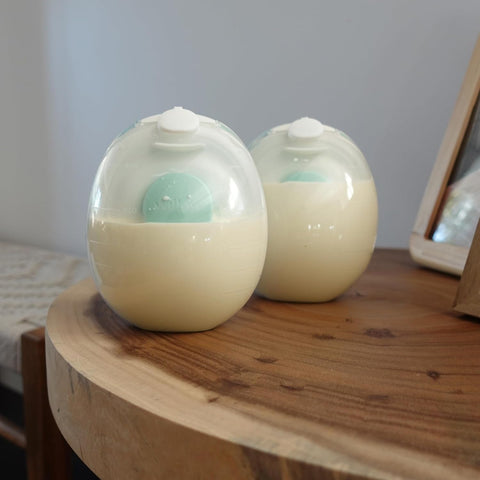 Willow Go 5oz Reusable Milk Containers with Splash Guard - for use with Willow Go Hands Free Breast Pump