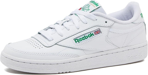 Reebok Club C 85 Mens Tennis Shoes, Casual Fashion White Sneakers for Men