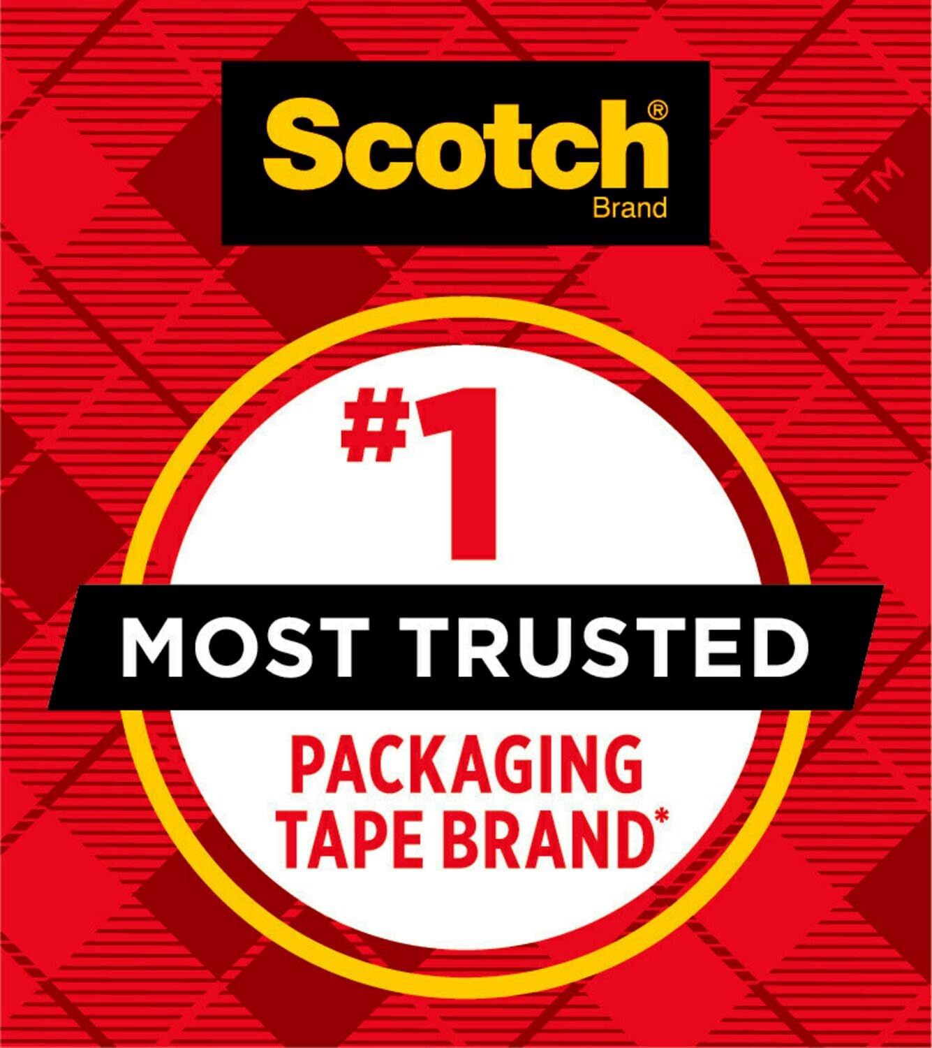 Scotch Heavy Duty Shipping Packing Tape, Clear, Shipping and Packaging Supplies, 1.88 in. x 54.6 yd., 1 Tape Roll