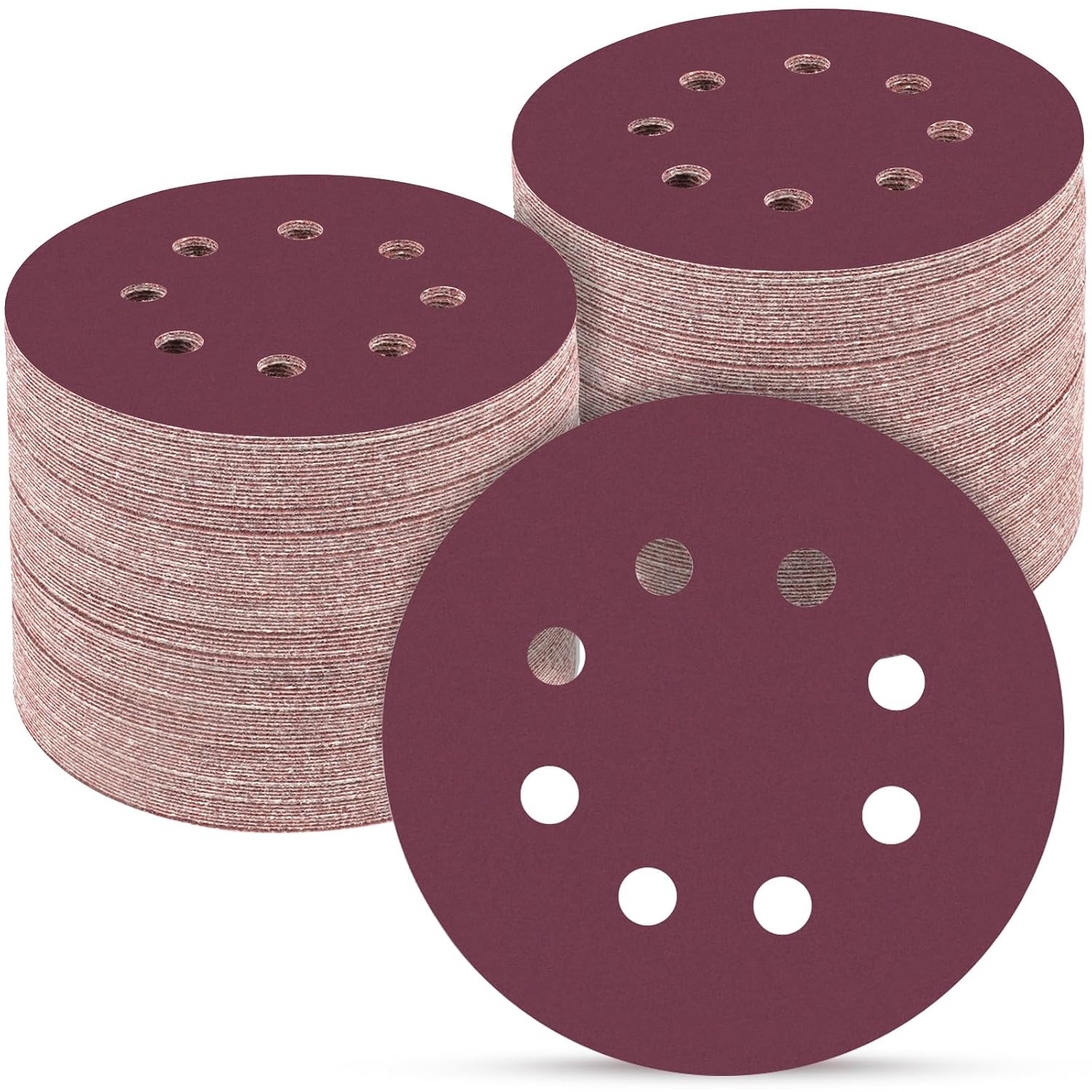 100PCS 5 Inch Sanding Discs 2000 Grit Sandpaper for Orbital Sander