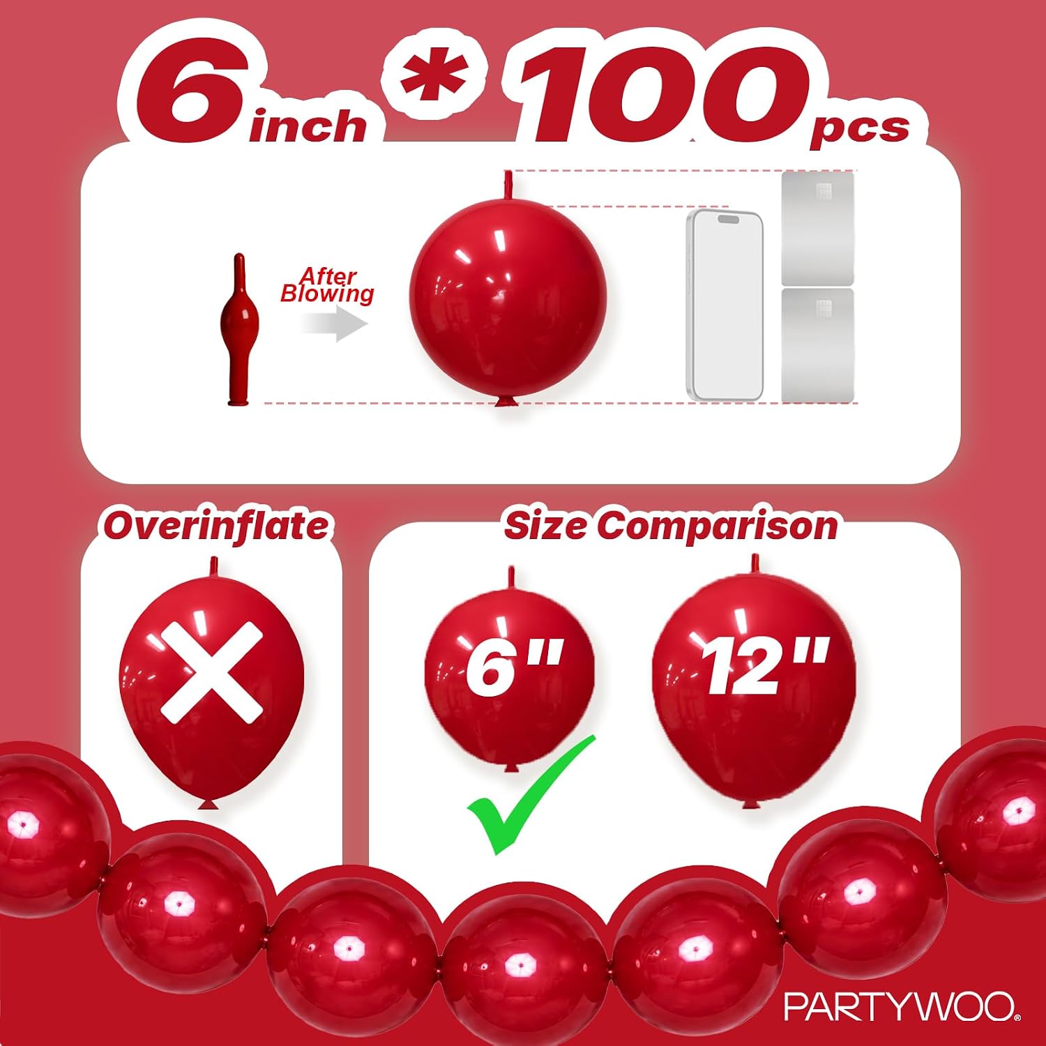 PartyWoo Balloons 3491