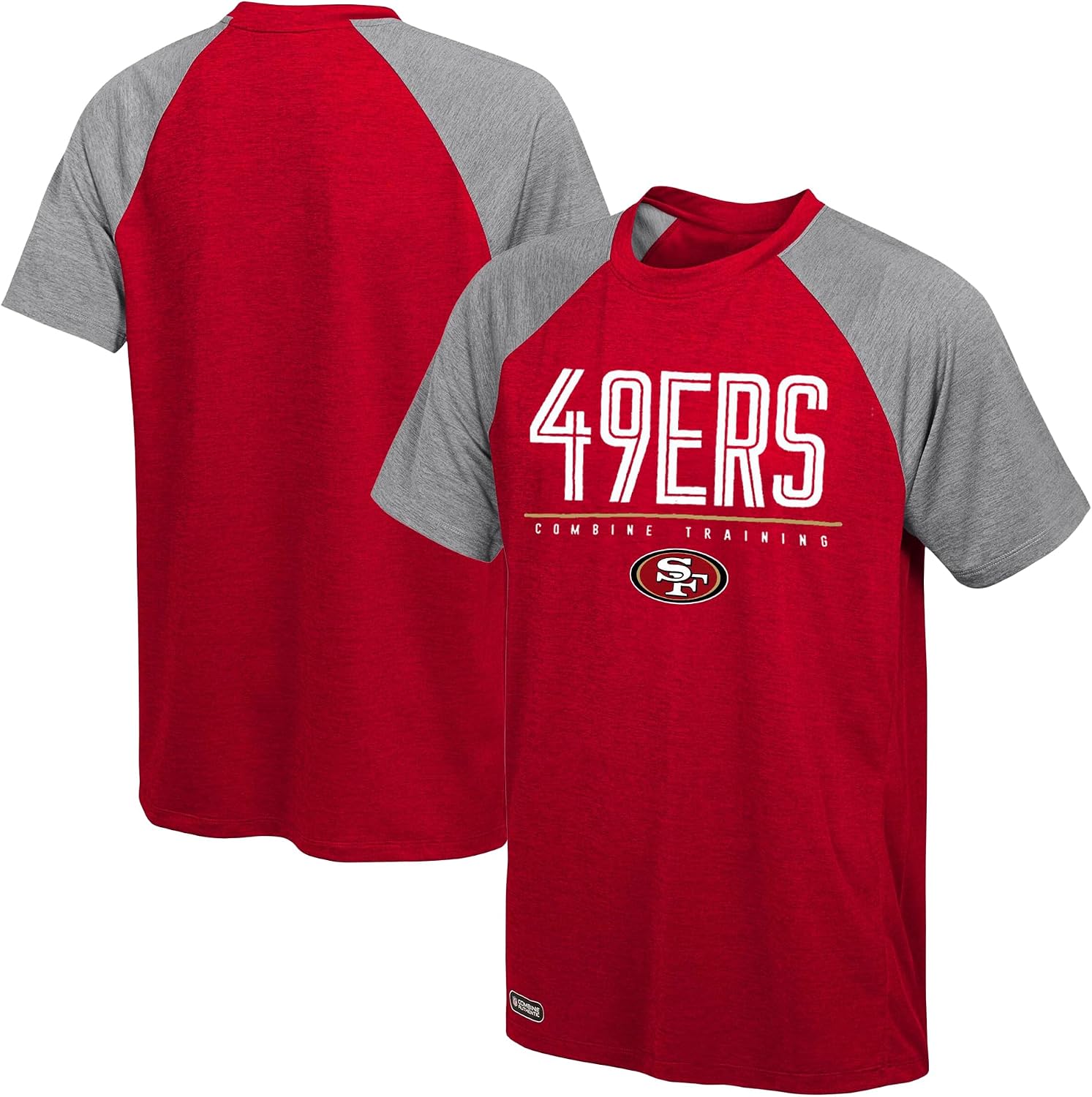 NFL Kids Youth 8-20 Unleashed Color Block Team Color Performance Primary Logo Short Sleeve T-Shirt