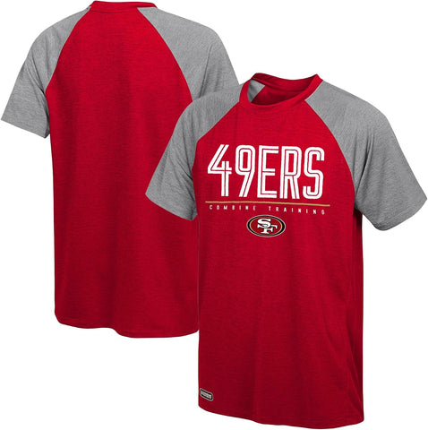 NFL Kids Youth 8-20 Unleashed Color Block Team Color Performance Primary Logo Short Sleeve T-Shirt