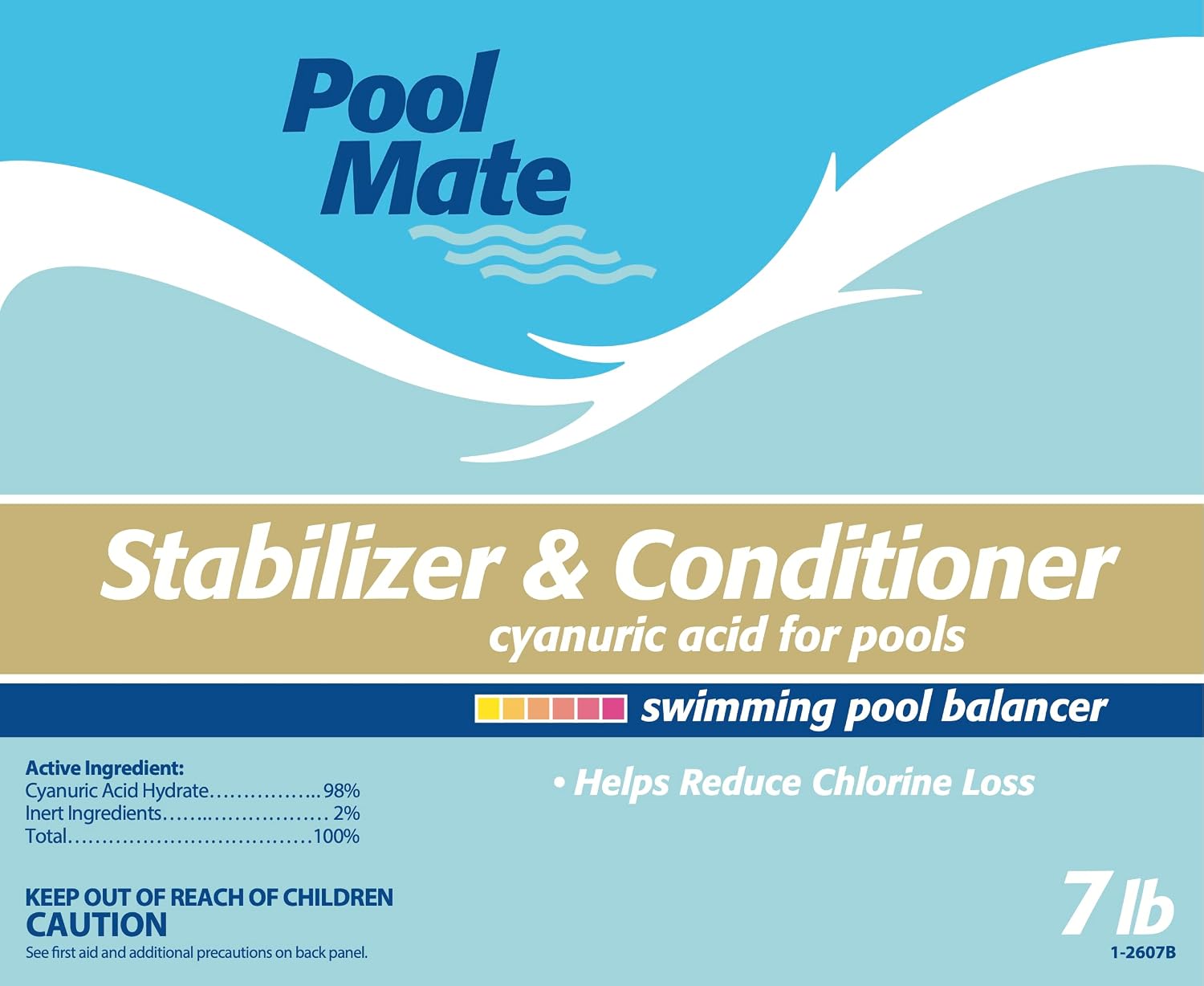 Pool Mate 7-Pounds Premium Pool Stabilizer and Conditioner