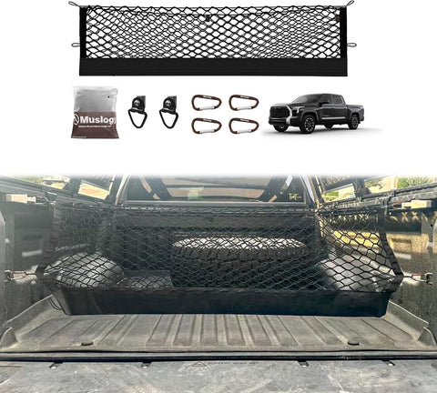 Muslogy Cargo Net for Toyota Tundra 2007-2024 2025 2026 Accessories