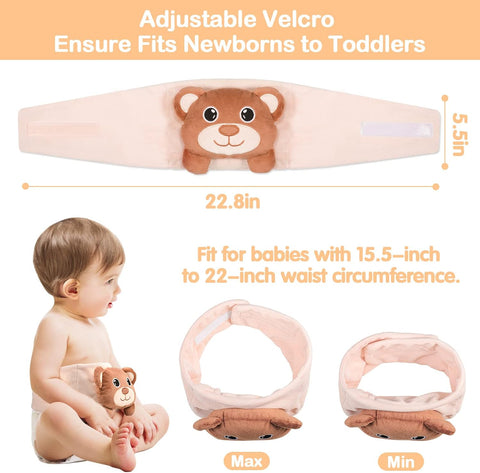 Baby Colic & Gas Relief-Heigoeost Newborns Gripebelt Heating Pad Tummy Wrap