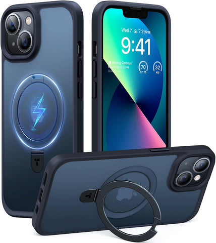TORRAS for iPhone 13 Case, iPhone 14 Case, Magnetic Stand, Fit for MagSafe