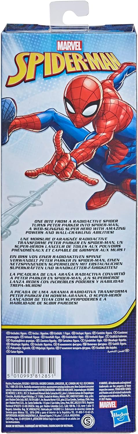 Marvel Spider-Man Titan Hero Series Action Figure, 30-cm-Scale Super Hero Toy, for Kids Ages 4 and Up