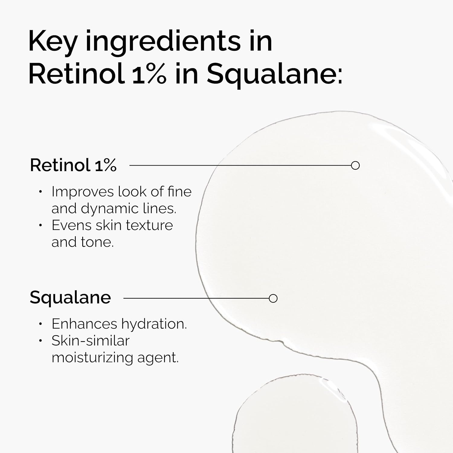 The Ordinary Retinol 1% in Squalane, High-Strength Retinol Serum for Anti-Aging and Skin Smoothing