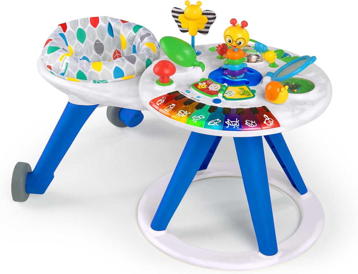 Baby Einstein 4-in-1 Activity Center & Walker with Piano, Age 6M+