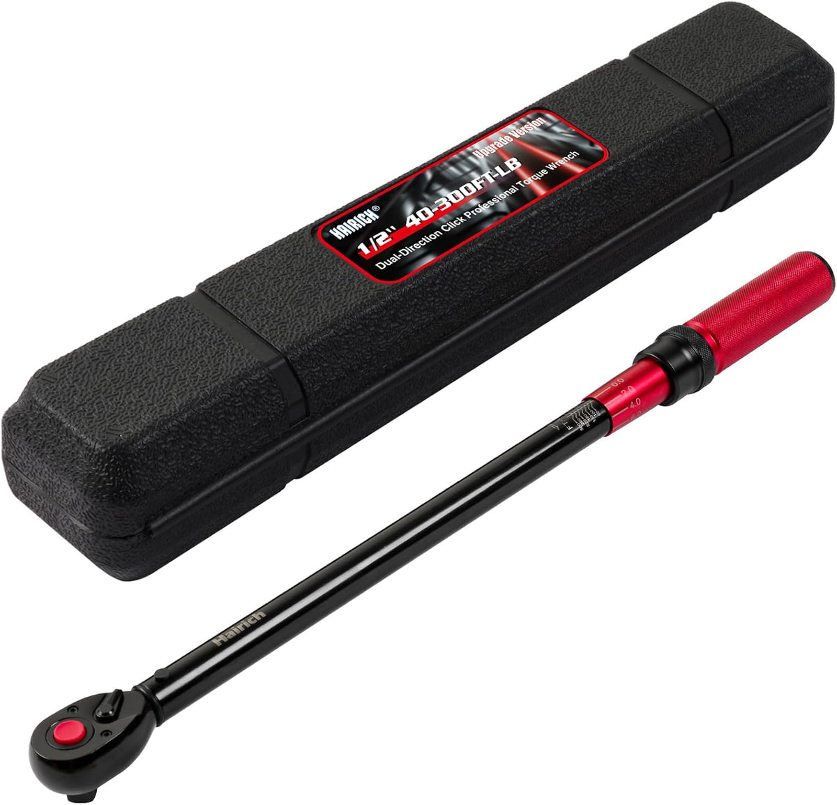 Hairich Torque Wrenches, 1/2 Torque Wrench, 40-300ft.lb/33.9-406.8Nm