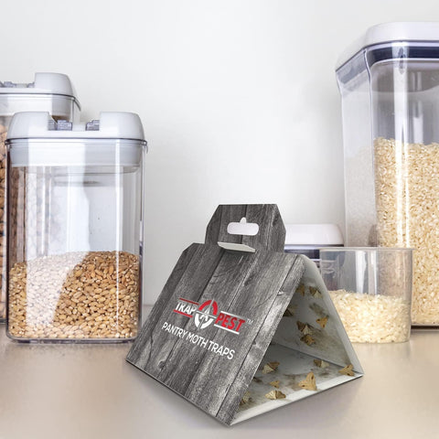 Trap a Pest Pantry Moth Traps - Pheromone Glue Lure - 8 Pack