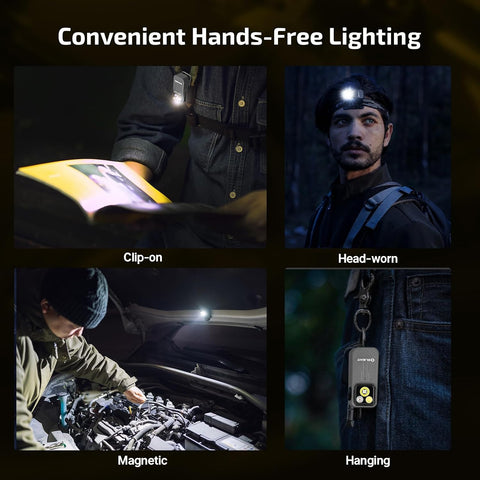 OLIGHT Oclip Pro Rechargeable EDC Clip-on Flashlight, Phantom Squadron