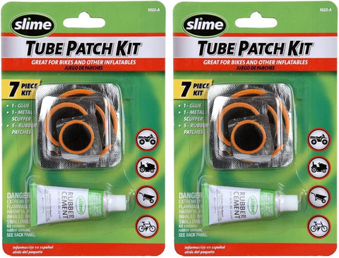 Slime 20189 Tire Repair Kit, Rubber Patches, Classic, 27 Pieces