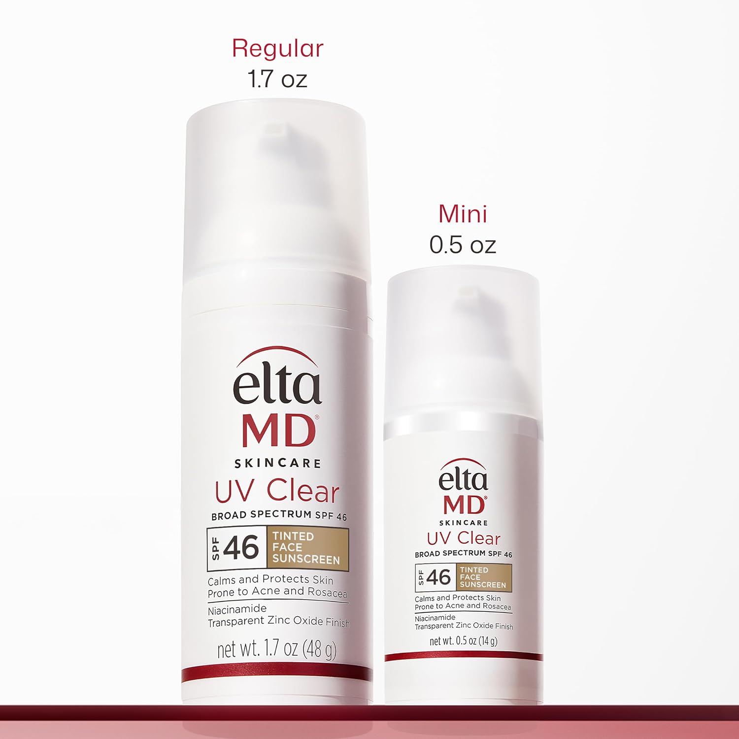 EltaMD UV Clear Face Sunscreen with Zinc Oxide, Oil-Free, SPF 46 and SPF 50