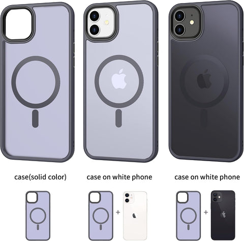 CACOE Magnetic Case for iPhone 12 & iPhone 12 Pro 6.1 inch, Dark Blue