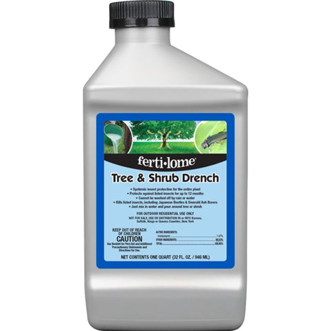 Fertilome (11206) Tree & Shrub Drench Systemic Insecticide, 32 oz