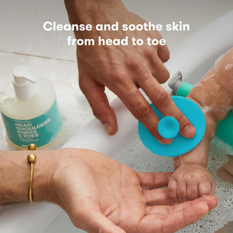 Frida Baby DermaFrida SkinSoother Baby Bath Brush, Baby Essentials, 1 Pack