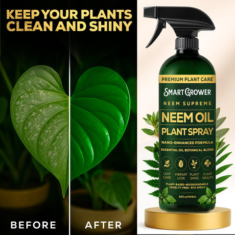 Neem Oil Spray for Plants Botanical Blend, with Natural Essential Oil, 32oz