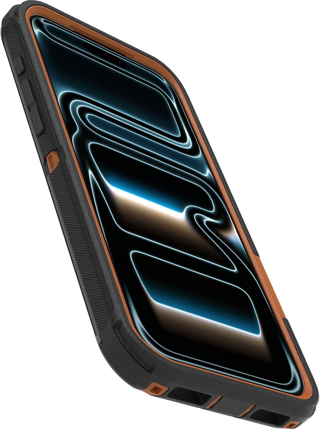 OtterBox iPhone 17 Pro Max (Only) - Defender Series Case - Black Chateau (Black & Orange) - Snaps on MagSafe - Tough - Rugged & Durable
