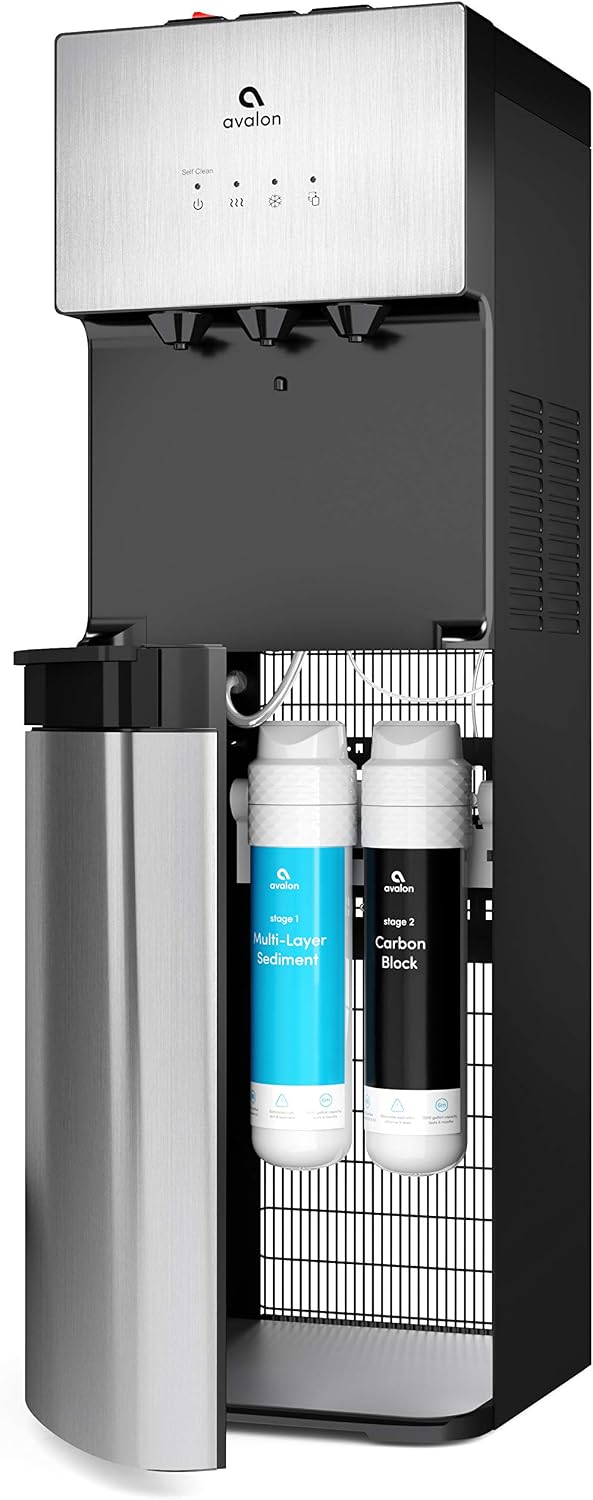 Avalon Genuine Replacement Filters for Avalon Bottleless Water Coolers, NSF Certified, Patented, 2 Count (Pack of 1)