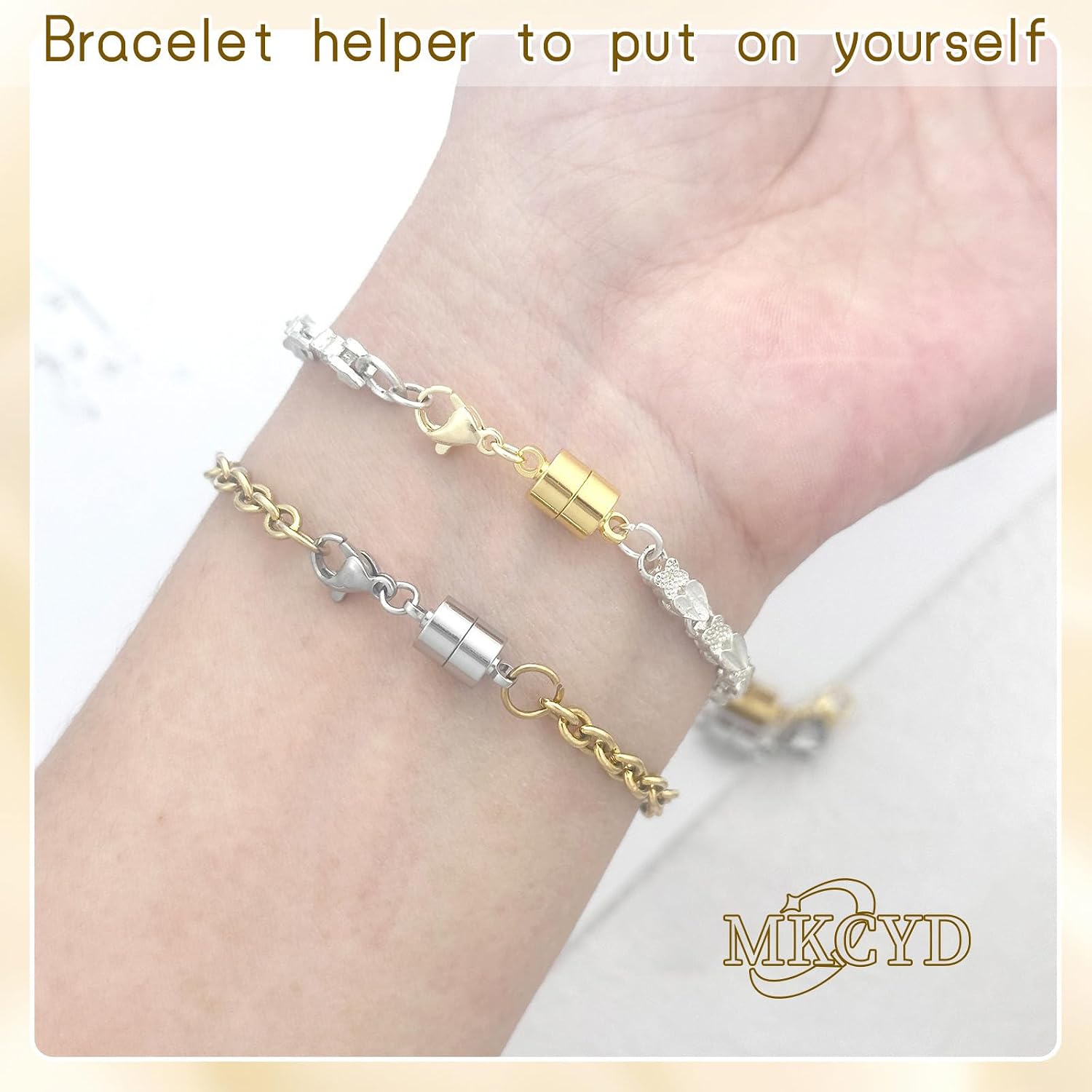 MKCYD Magnetic Necklace Clasps and Closures with Lobster Clasp
