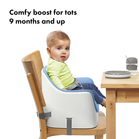 OXO Tot Nest Toddler Booster Seat for Kitchen with Removable Cushion, Dusk