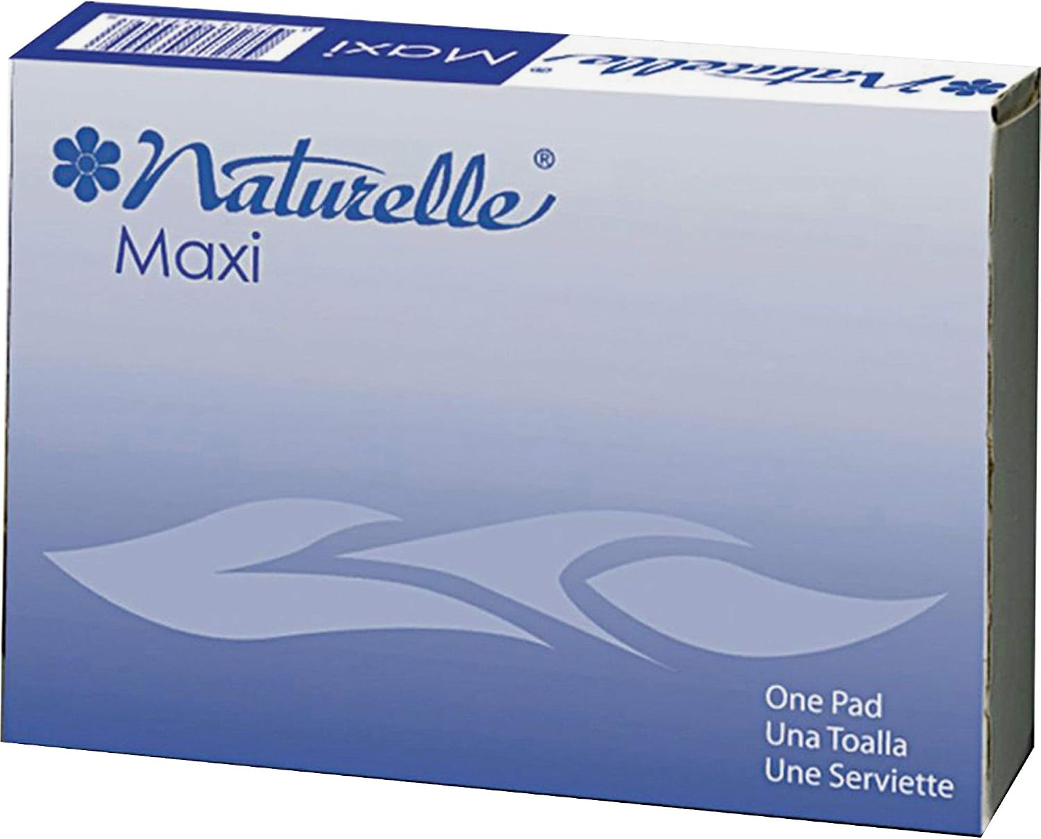 Naturelle #4 Maxi Pads, Unscented, 250/Carton