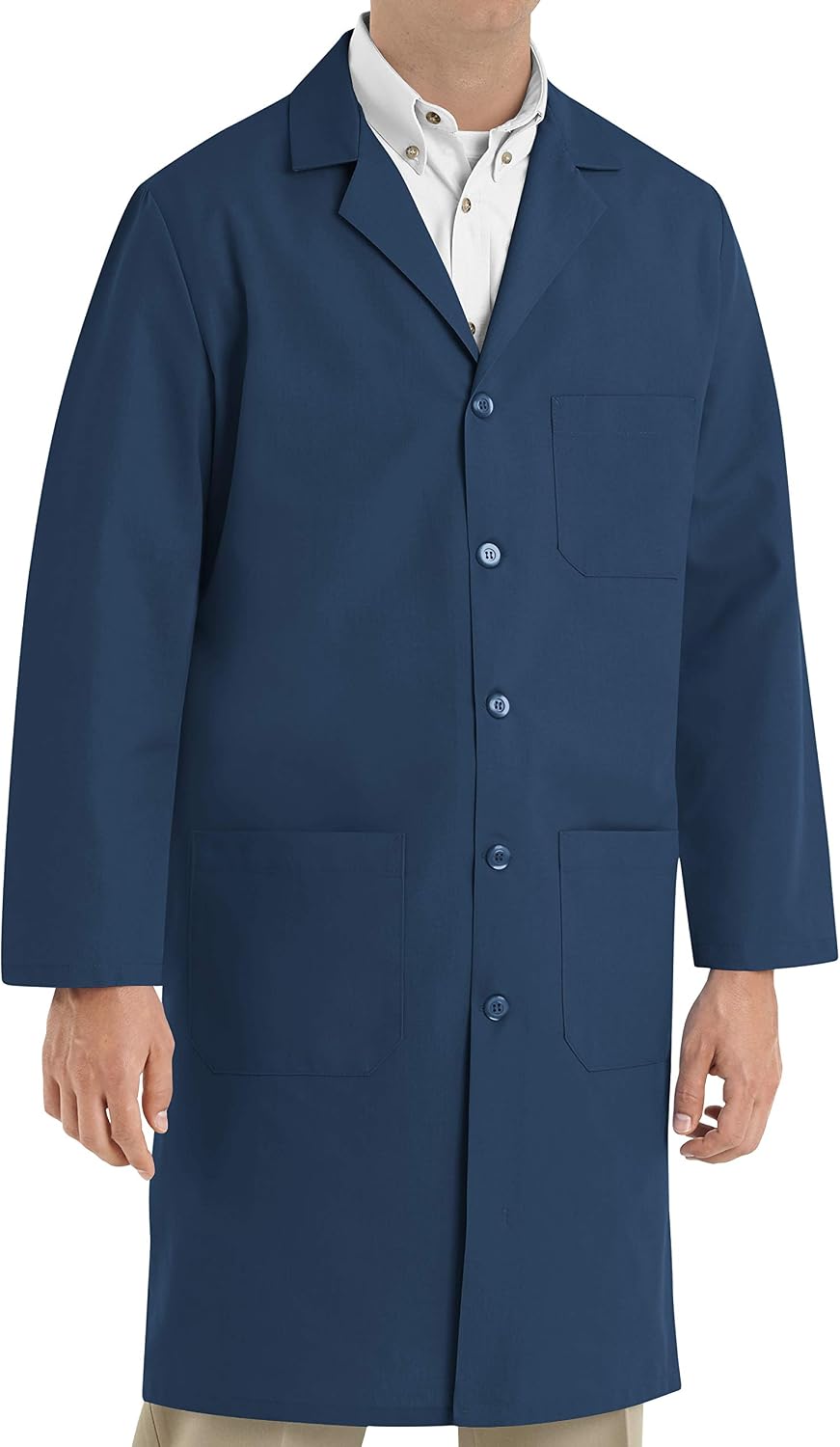 Red Kap Men's Exterior Pocket Original Lab Coat