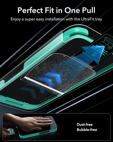 ESR 3 Pack for iPhone 17e/16e/14/13/13 Pro Screen Protector, Armorite