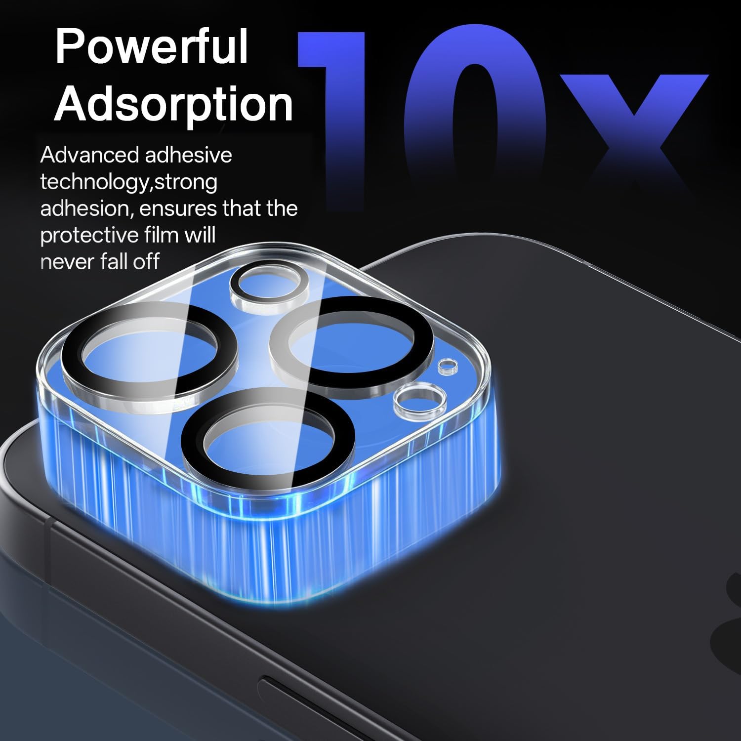 Wiaocit Camera Lens Protector for iPhone 15 Pro/iPhone 15 Pro Max