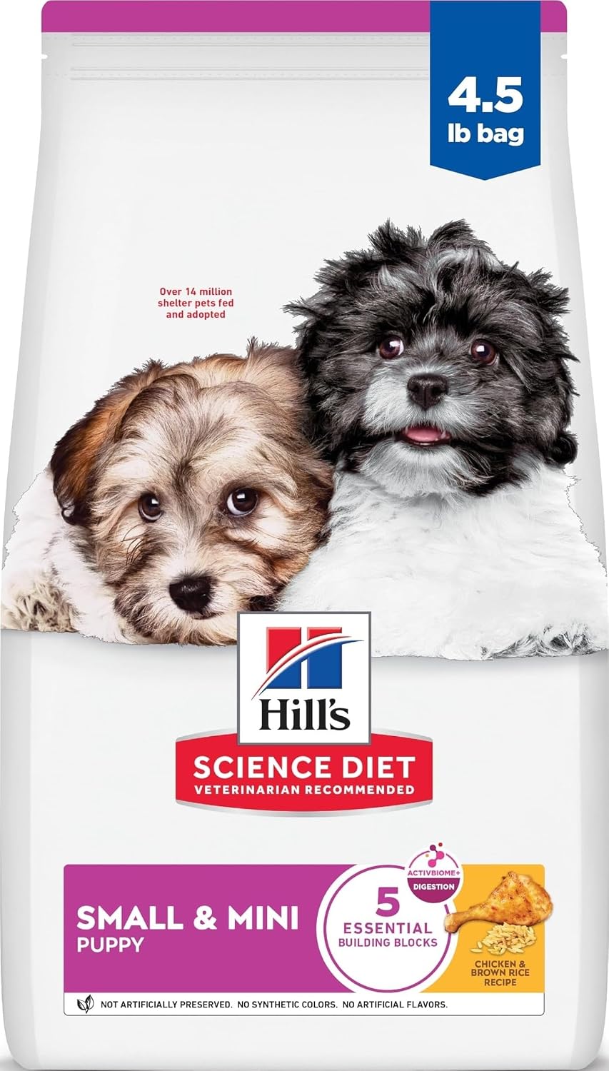 Hill's Science Diet Puppy Small & Mini Dry Dog Food