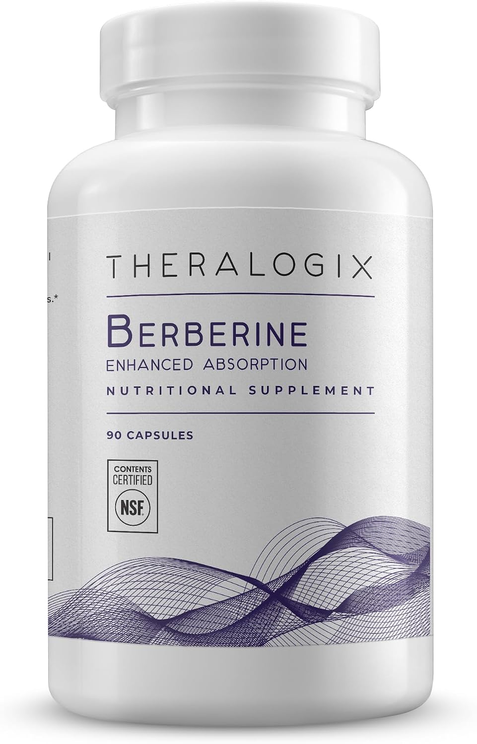 Theralogix Berberine Enhanced Absorption – Metabolic Health, NSF Certified