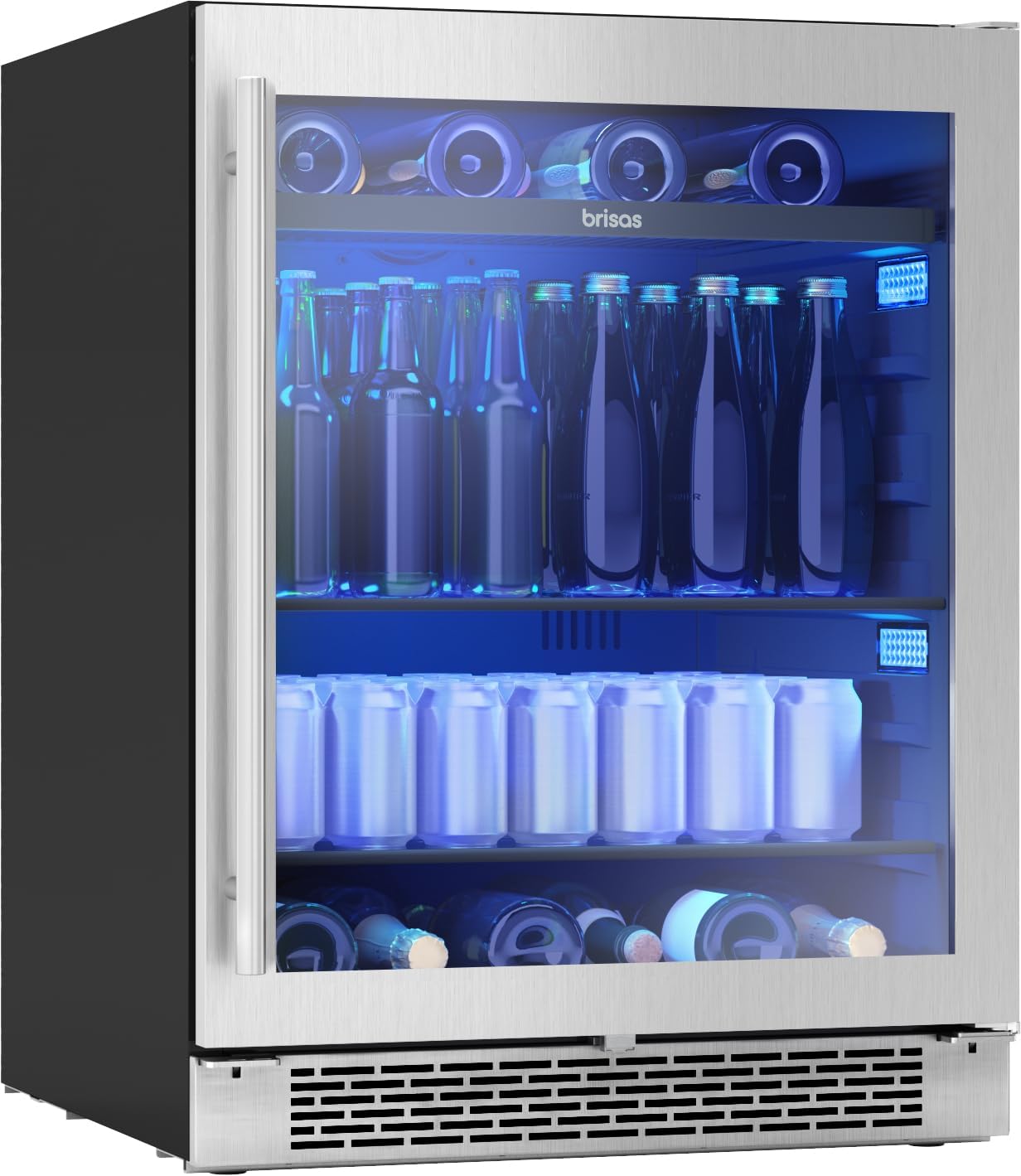 Zephyr Brisas 24 Inch Wine Fridge Beverage Refrigerator ADA-Compliant