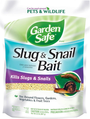 Garden Safe Slug & Snail Bait Granules, Kills Slugs & Snails, 2 Lb