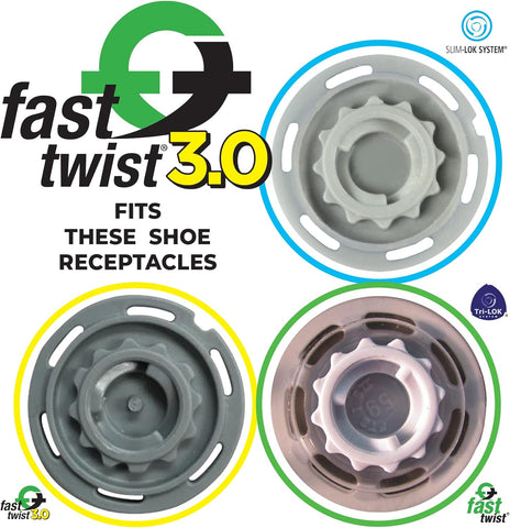 SOFTSPIKES Golf Spikes Fast Twist 3.0