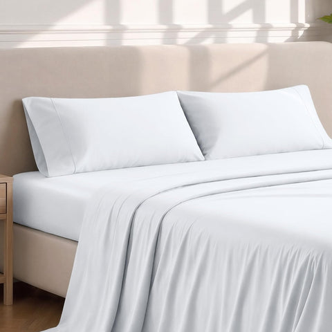 Bare Home Pillowcases Open End (Standard Set of 2, White)