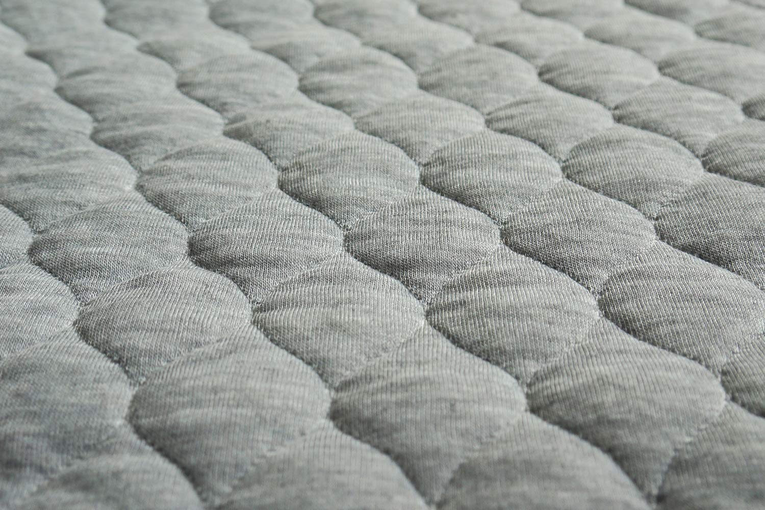 BlueSnail Quilted Thicker Waterproof Changing Pad Liners 3 Count(Gray 13” x 27”)