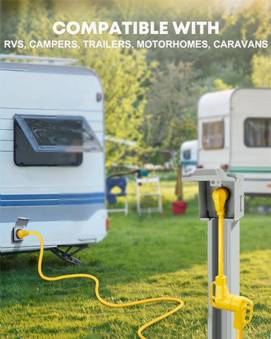 Kohree 30 Amp to 50 Amp RV Adapter