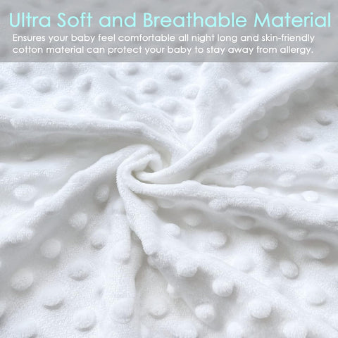 YENING Waterproof Baby Diaper Changing Pad for Dresser with Washable Cover Contoured Changing Table Pad 31.5" x 16" White