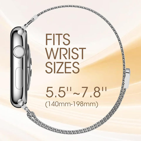 14MM Ultra-Slim Milanese Loop for Apple Watch Band for Women 42mm 38mm