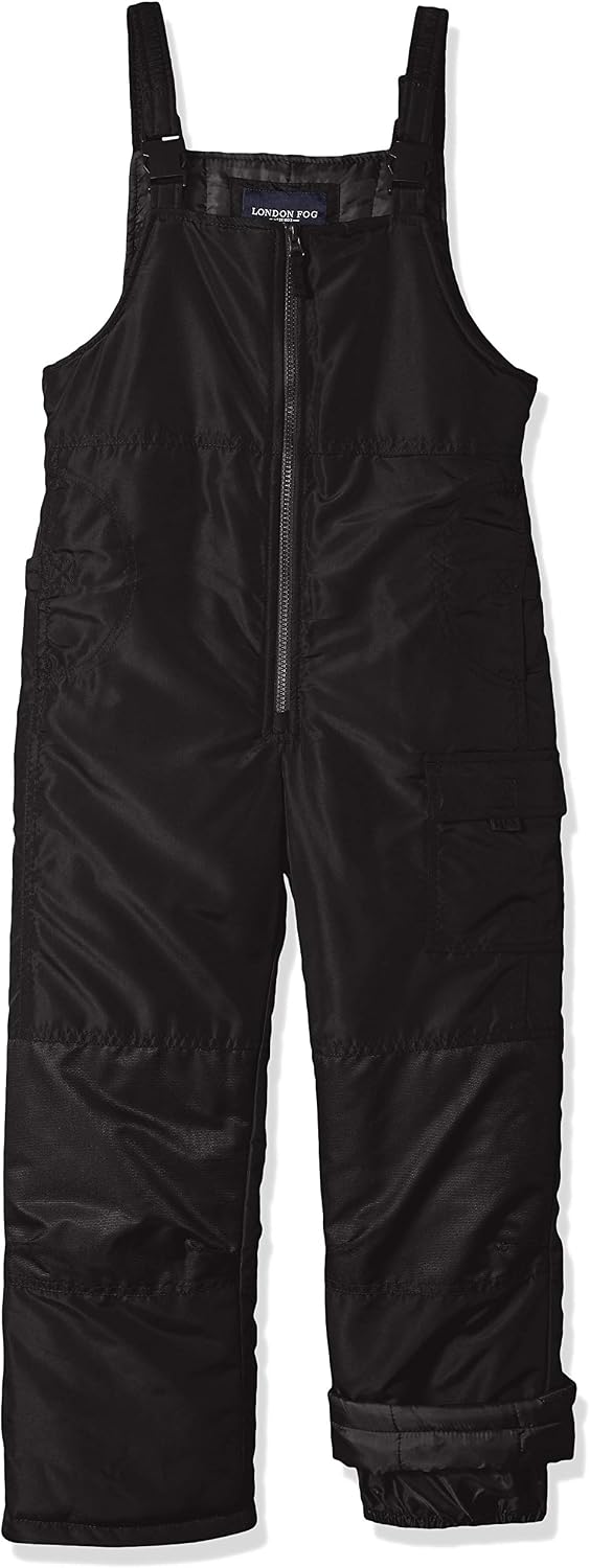 London Fog Boys' Classic Heavyweight Snow Bib Ski Pant Winter Snowsuit