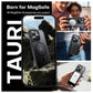 TAURI Magnetic for iPhone 15 Pro Max Case Black, [Designed for Magsafe] with 2X Screen Protectors + 2X Camera Lens Protectors, Translucent Matte Shockproof Case for iPhone 15 ProMax